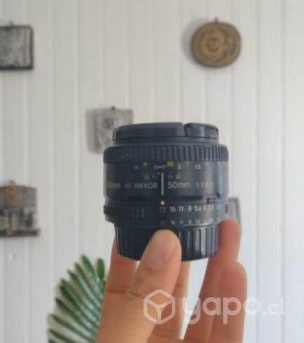 Lente Nikon 50 - 1.8 mm
