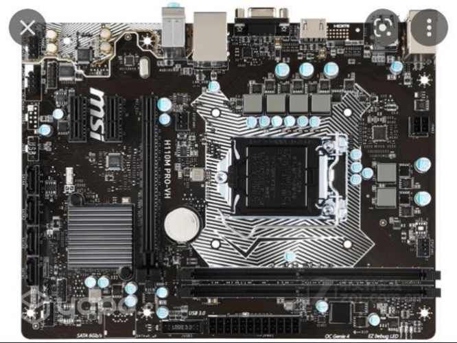 Placa madre msi h110M PRO-HV