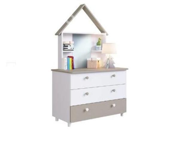 Cómoda con espejo casita Amore