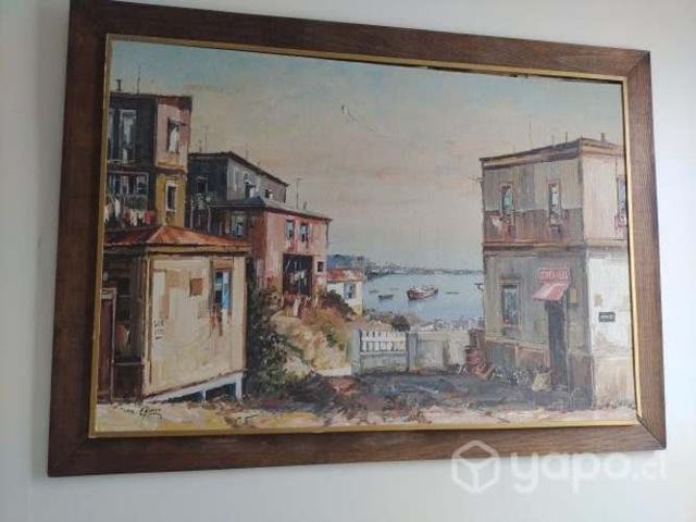 Óleo de gran tamaño