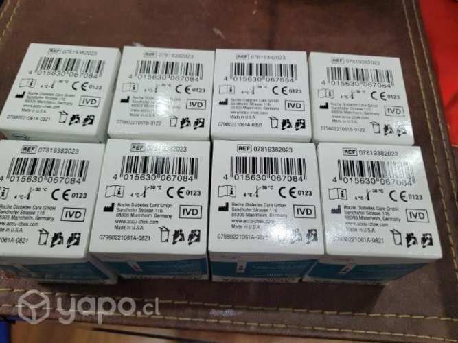 Caja 50 Tiras Reactivas Accu-Chek Instant