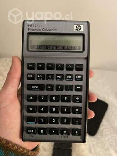 Calculadora financiera HP BII+