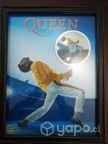 Cuadro de Queen 30 x 40 CD original