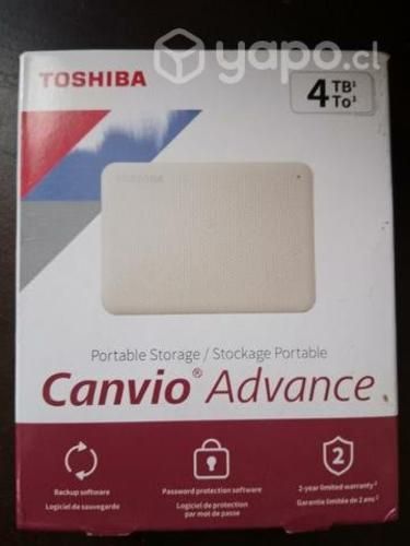 Disco duro 4 terabytes (abierto pero sin uso)