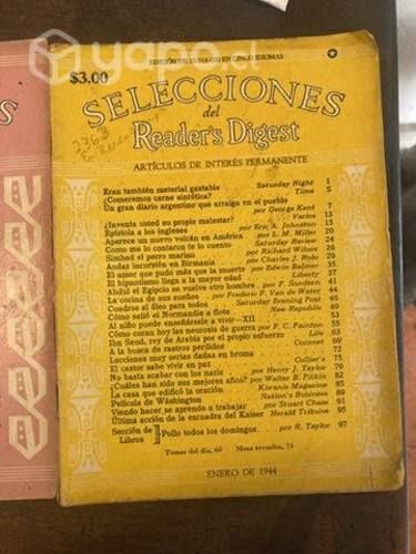 Edición mundial selecciones del Readers Digest