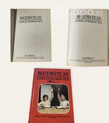 Libros de Matemáticas