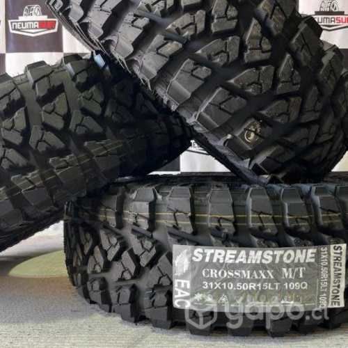 Neumaticos 31x10.5r15 streamstone crossmaxx mt