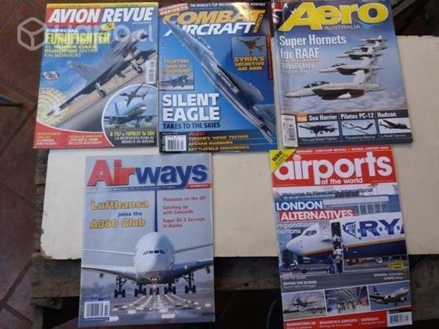 Revistas de Aviación Varias Pack 1