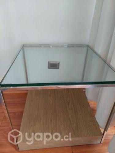 2 Mesas Laterales, Cuadradas de 60x60