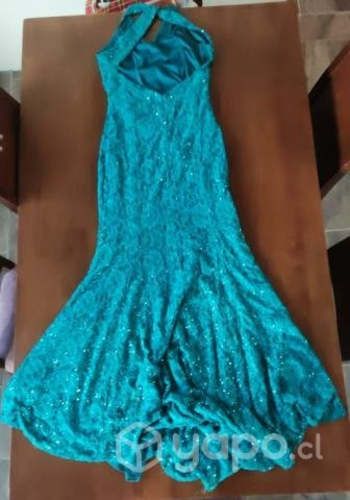 Vestido de fiesta color Calipso