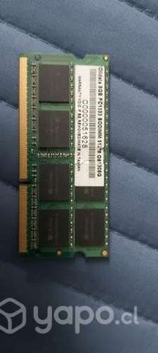 Memoria ddr3 8gb pc1333