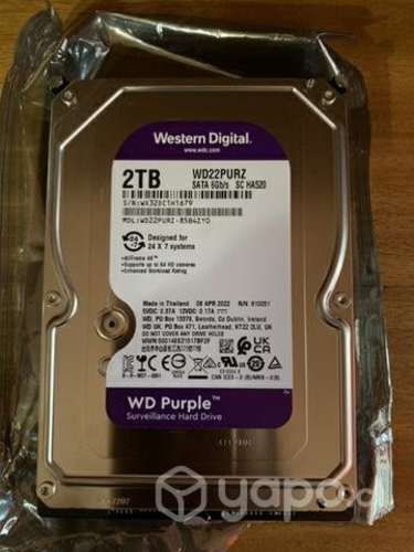 Disco Duro WD Purple 2TB