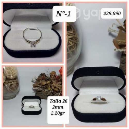 Anillos de plata italiana y oro