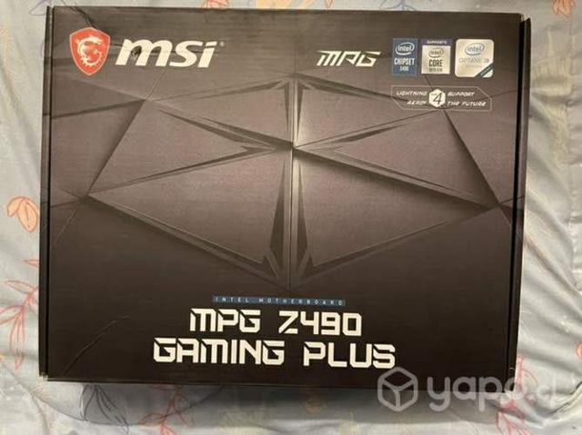 Motherboard MSI z490 Gaming Plus