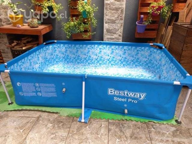 Piscina Bestway 2.39mx1.50mx58cm + Filtro 31.700 L