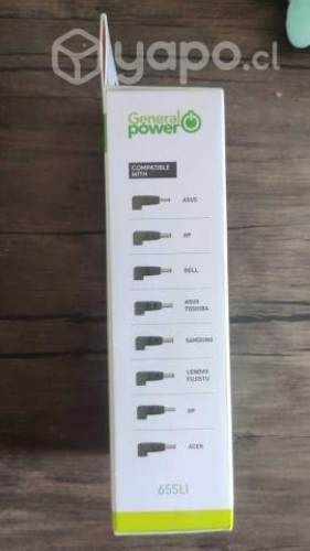 Cargador de notebook universal 65W