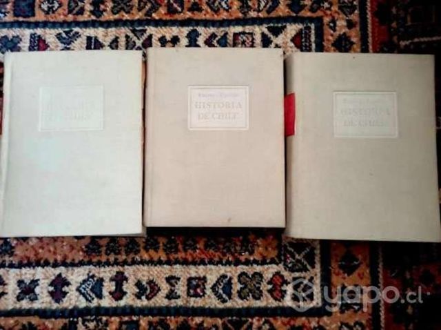 Colección historia de Chile tomo l , ll y lll