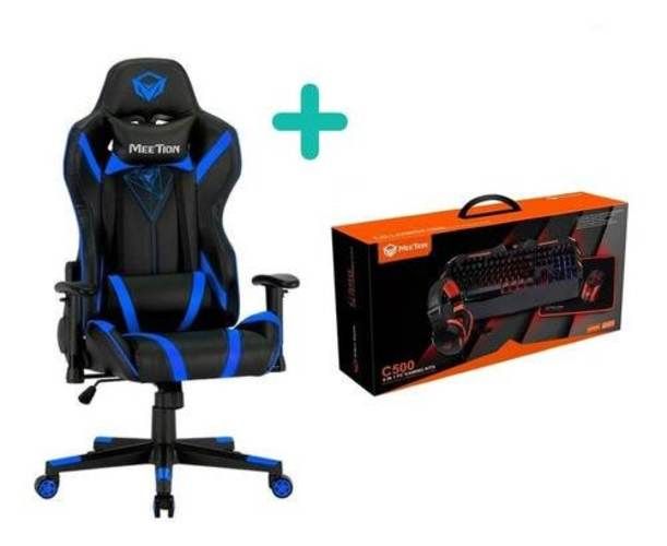 Kit Silla Gamer (mouse+teclado+audifonos)