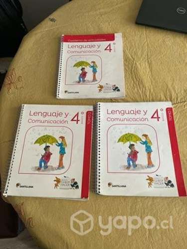 Texto de 4 básico de lenguaje, Santillana, saber h