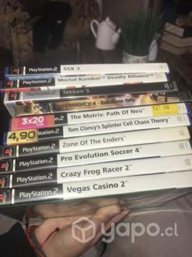 Juegos consola ps2 PlayStation 2 y pc