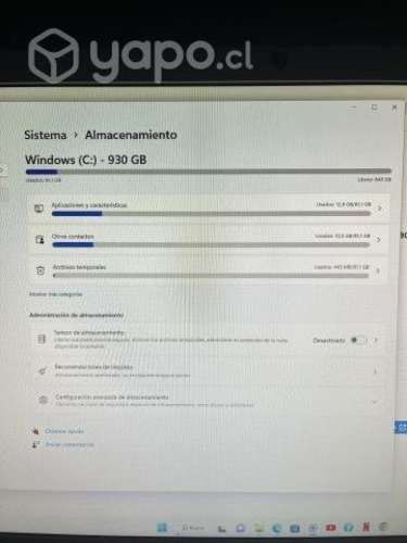 Computador escritorio HP all in one