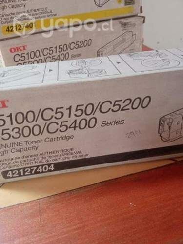Tóner originales Marca oki C5100-150-200-300 yC54
