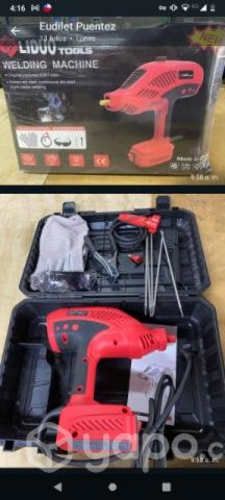 Máquina De Soldadura Eléctrica Portátil 220v + Acc
