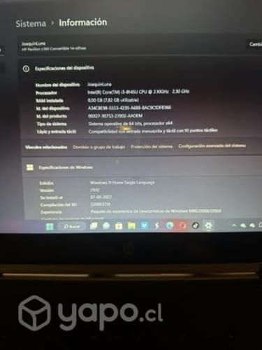 HP pavilion x360 14