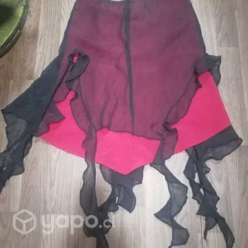 Para halloween, Falda y corsé