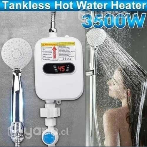 Ducha Calentador Eléctrica Con Pantalla LCD 3500W
