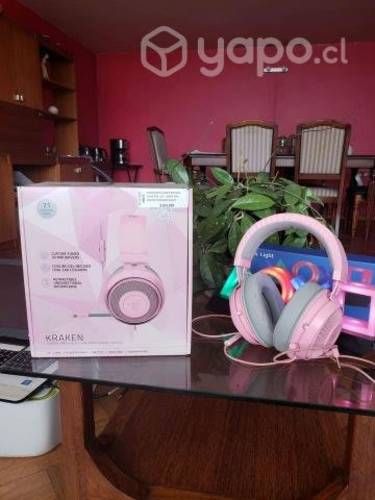 Audifonos Razer Kraken 7.1 Rosa