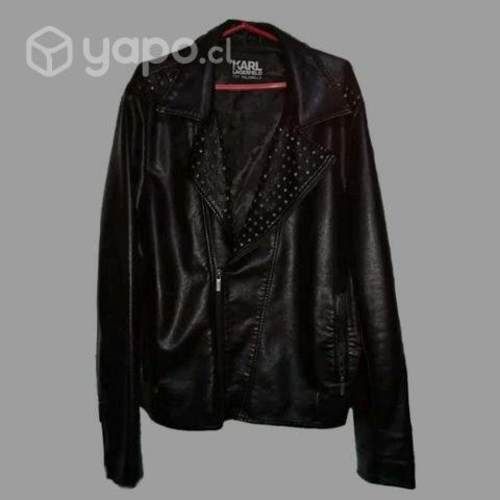 Chaqueta de cuero Karl Lagerfeld