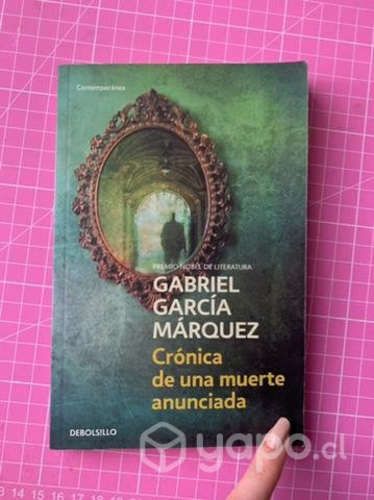 Libro Crónicas de una muerte anunciada