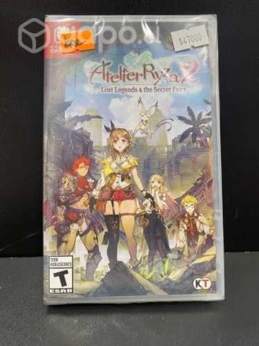 Nintendo switch Atelier riza 2