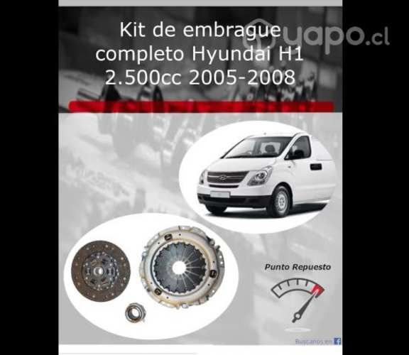 Kit de embrague Hyundai H1 2500cc 2005-2008