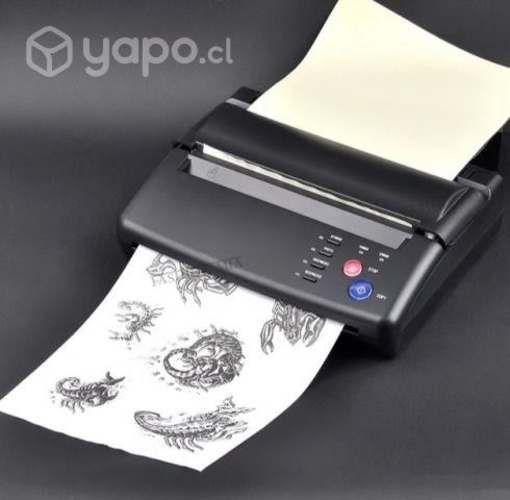 Impresora de plantilla de transferencia de tatuaje