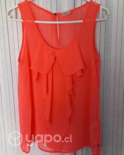 Polera Coral Only Talla 34 Usada