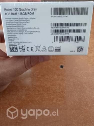Celular nuevo Xiaomi Redmi10C