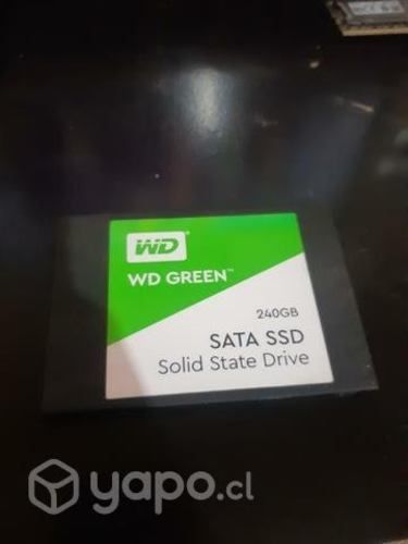 Disco sólido wd green 250 gb