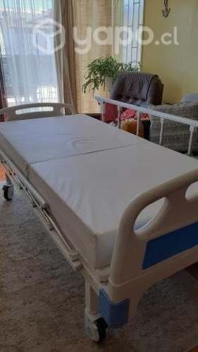 Catre clínico con colchón