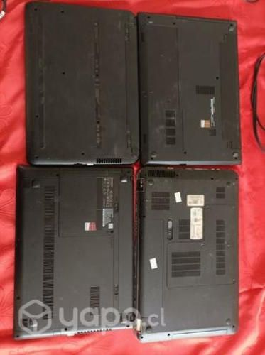 Lote de laptops para repuestos