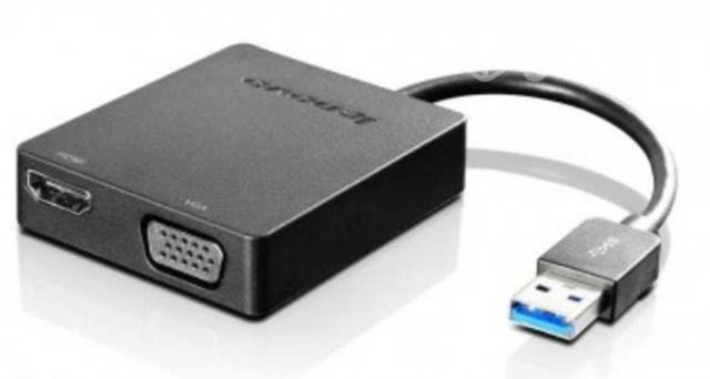 Adaptador lenovo usb 3.0 a HDMI/vga