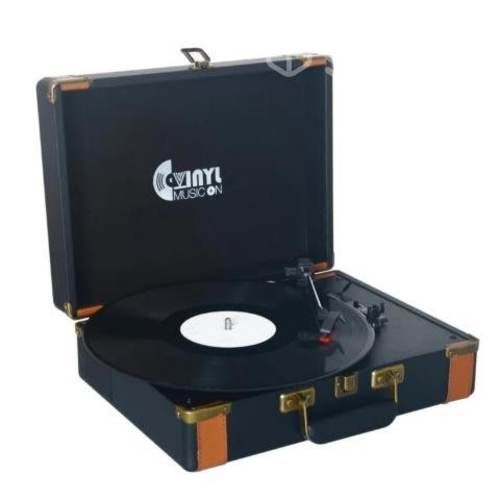 Tocadiscos Tornamesa Vinilo 3 Velocidades Bluetoot