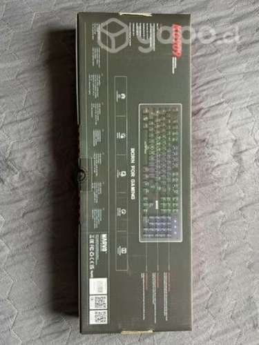 Teclado gamer mecánico KG909 Marvo