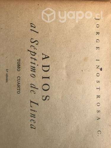 Adios al séptimo de linea - colección completa ori