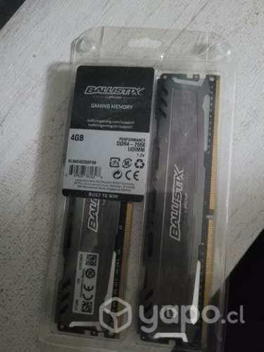 Ram Ddr4 2x4GB