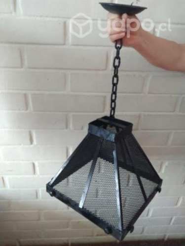 Lampara colgante colonial