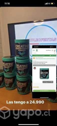 Creatina monohydrate powder 300 Grs