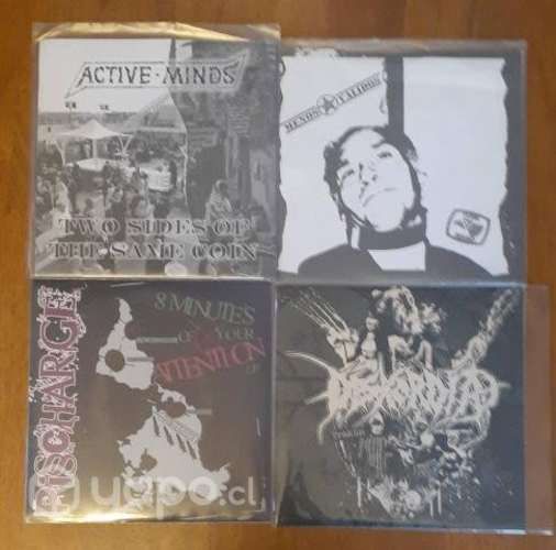 Vinilos Eps 7 Pulgadas Hardcore Punk Crust
