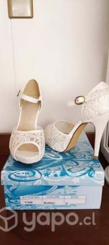 Zapatos de tacón para novia
